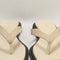 Womens Vagabond Shoemakers Izzy Toe Thong Sandals Off White Leather UK Size 4