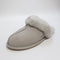 Womens UGG Scuffette II Metal Logo Slippers Seal Grey UK Size 6