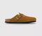 Womens BIRKENSTOCK Boston Shearling Clogs Mink UK Size 5.5 EU39
