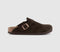 Womens BIRKENSTOCK Boston Clogs Mocca Suede - OFFCUTS SHOES by OFFICE