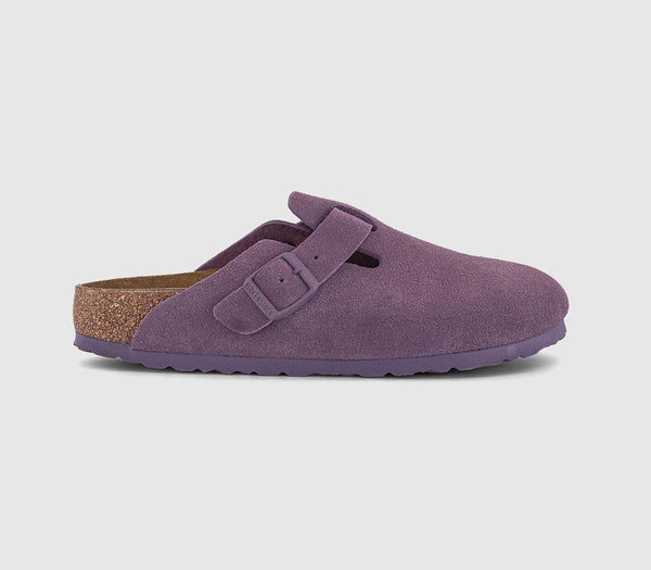 Womens Birkenstock Boston Clogs Mauve Uk Size 4