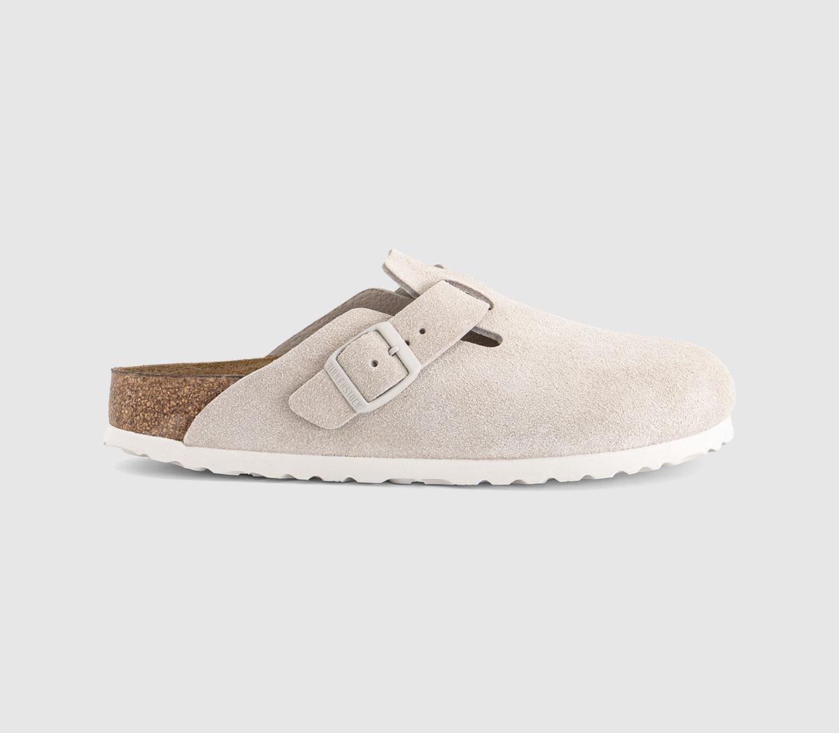 Womens BIRKENSTOCK Boston Clogs Oyster