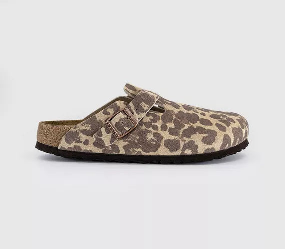 Womens BIRKENSTOCK Boston Clogs Leo Sandcastle