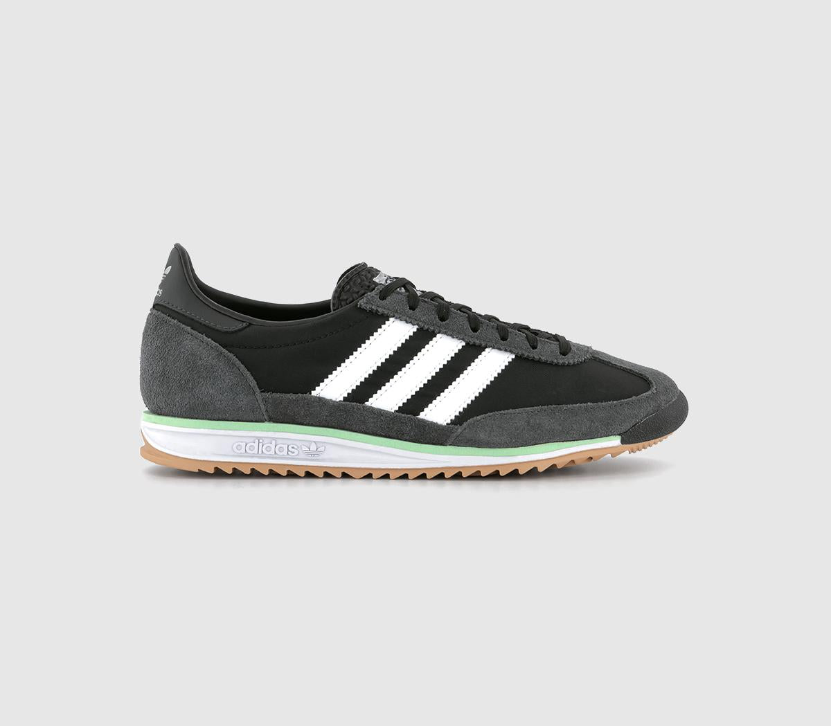 adidas SL 72 Trainers Black White Carbon