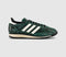 adidas SL 72 Trainers Snake White Collegiate Green Aurora Ivy