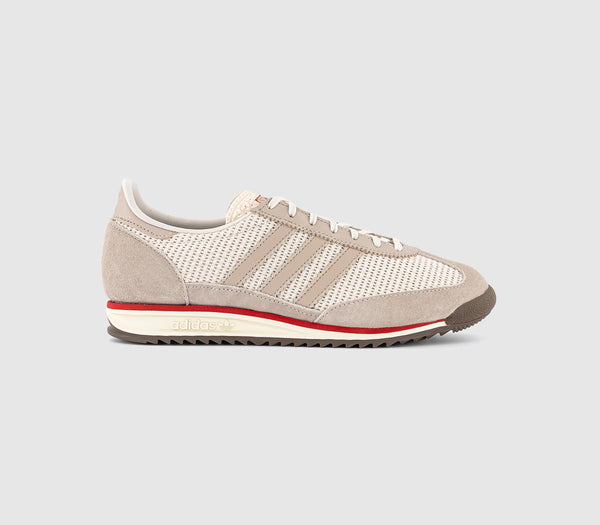  adidas Sl 72 Trainers Alumina Clay Brown Cyber Metallic Uk Size 6
