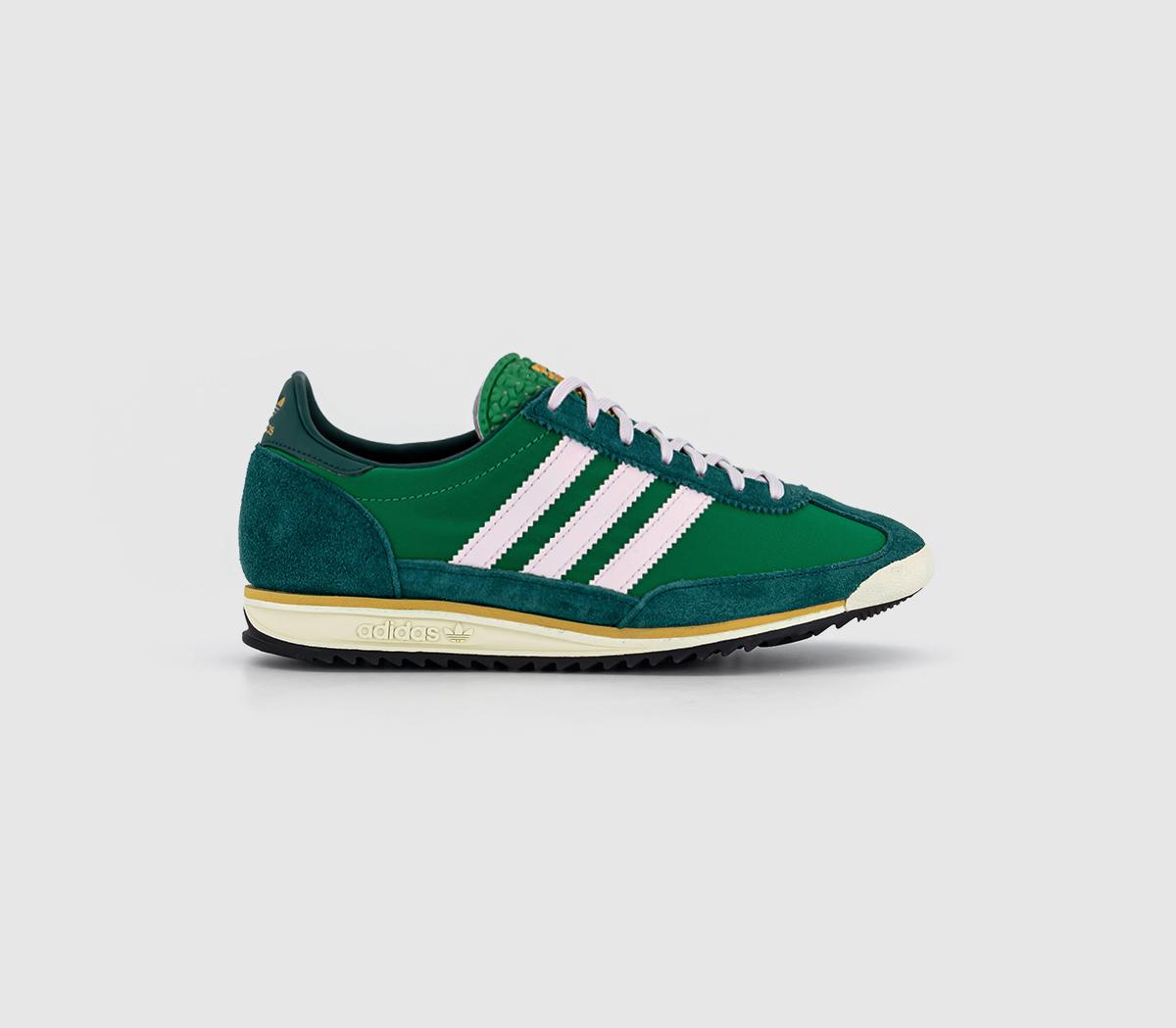 adidas SL 72 Trainers Night Indigo Semi Green Spark Collegiate Green