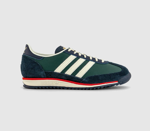 adidas SL 72 Trainers Mineral Green Offwhite Legend Ink