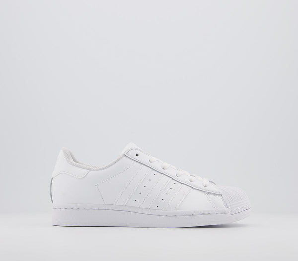 adidas Superstar White White White Uk Size 7