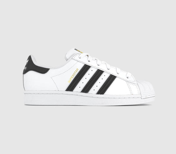 Odd Sizes - adidas Superstar White Core Black White - UK Sizes Right 5/Left 6