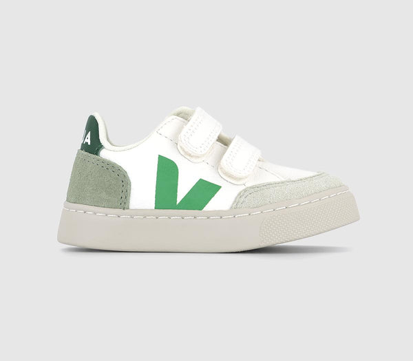 Kids Veja V12 Infant Extra White Multico Clay Uk Size 6.5 Infant