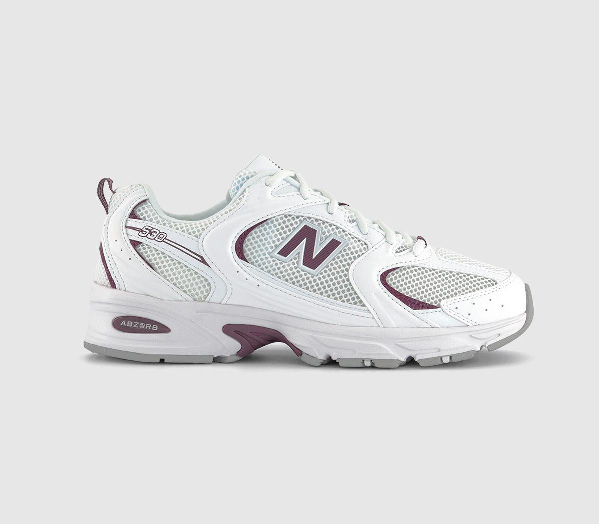  New Balance 530 Trainers White Brown Uk Size 4