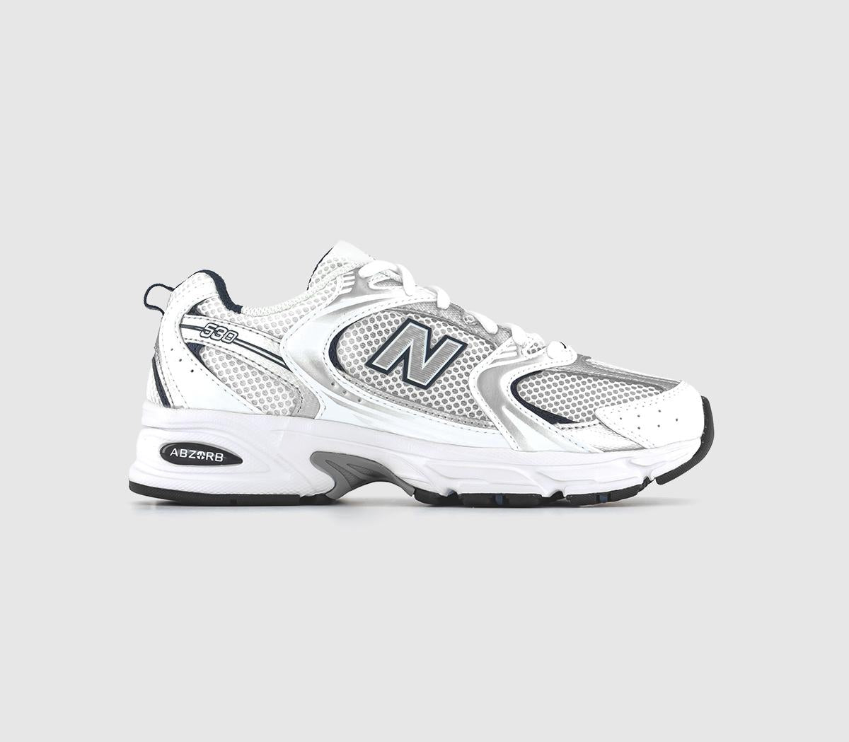 Odd Sizes -  New Balance Mr530 White Blue - UK Sizes Right 4/Left 5