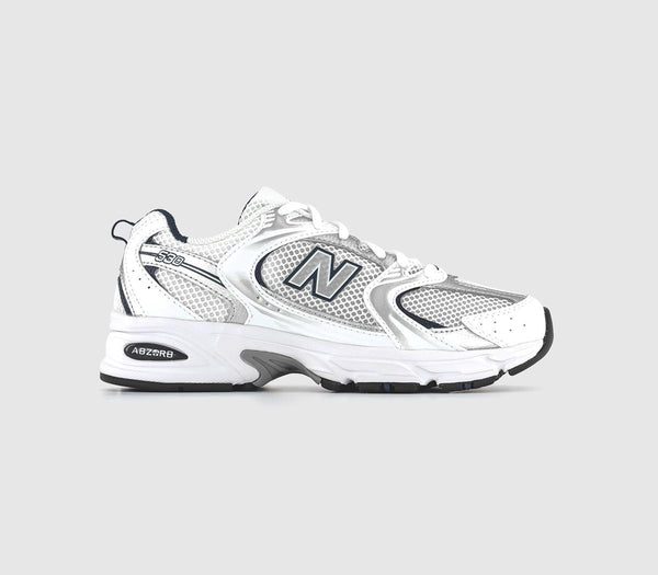 Odd Sizes -  New Balance Mr530 White Blue - UK Sizes Right 4/Left 5