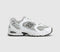 New Balance 530 Trainers White Silver Metallic Black