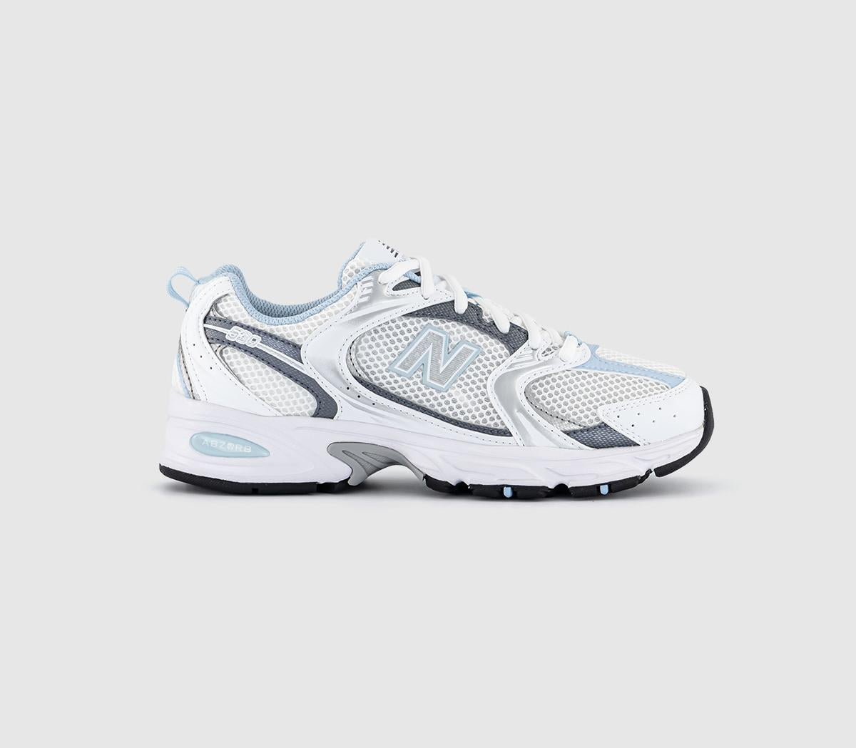 New Balance MR530 Trainers White Silver Blue