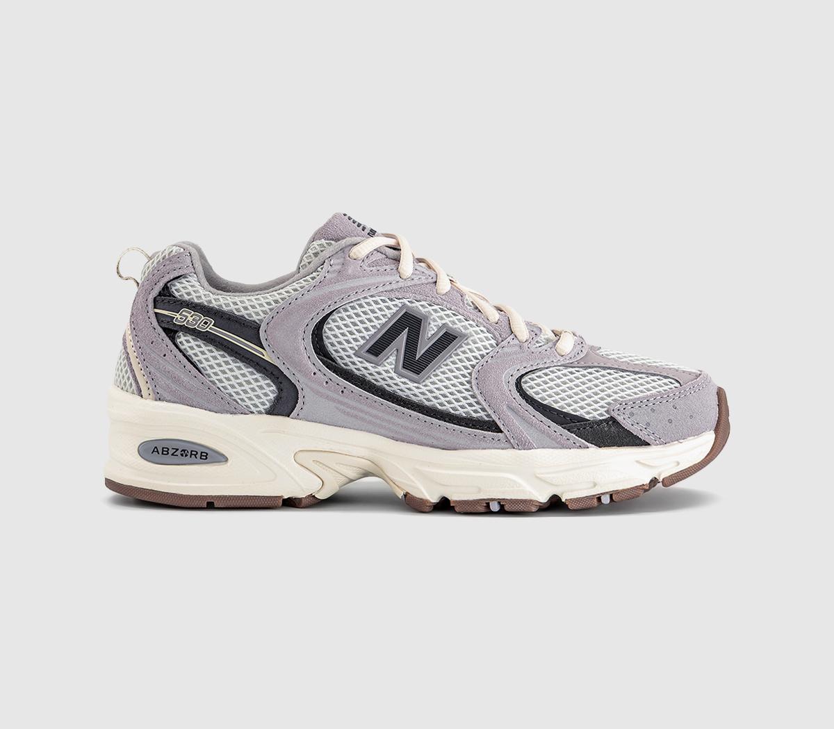 New Balance Mr530 Trainers Grey Matter Truffle Salt Black Cement