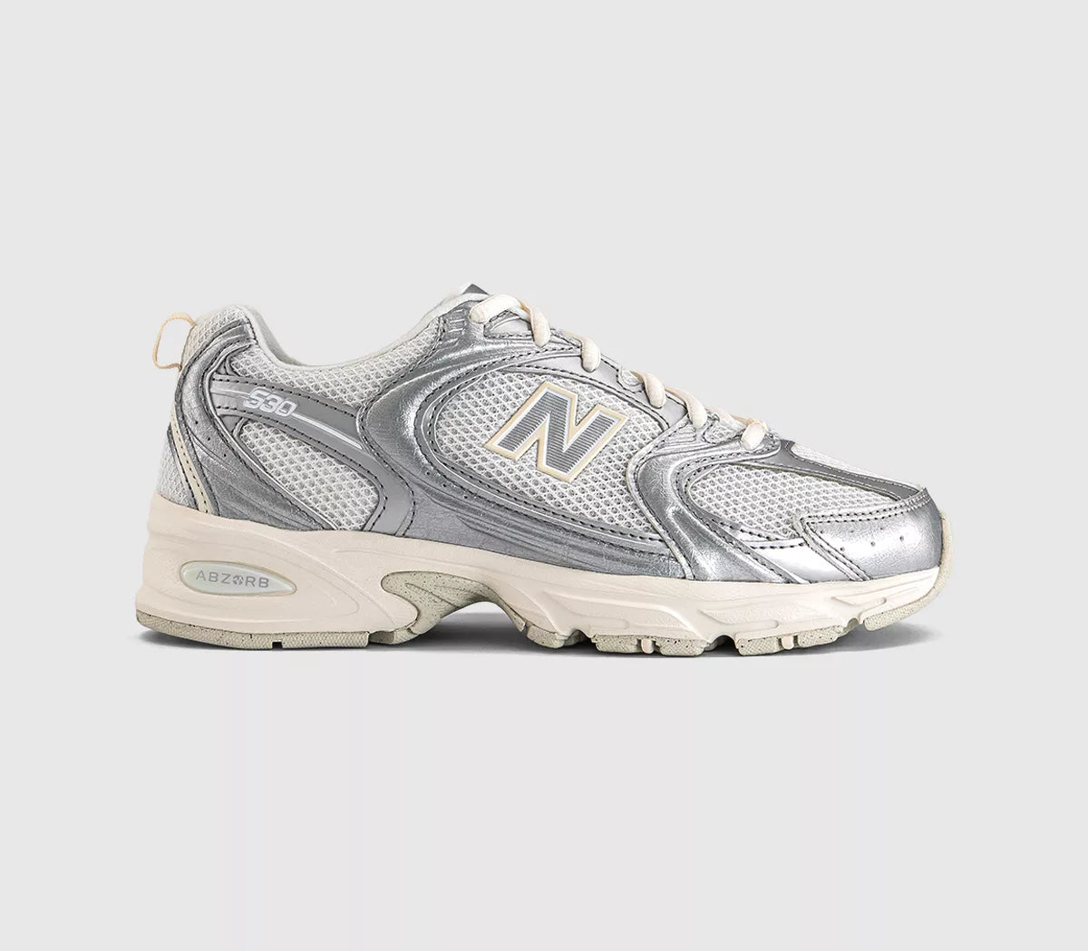 New Balance 530 Trainers Silver Metallic Reflection