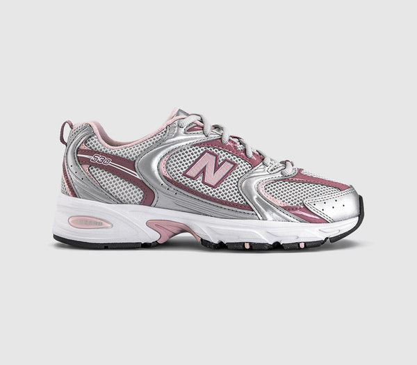 New Balance MR530 Trainers Silver Metallic Rosewood