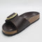 Womens BIRKENSTOCK Madrid Big Buckle Sandals Habana Hex Leoi UK Size 5.5 EU39