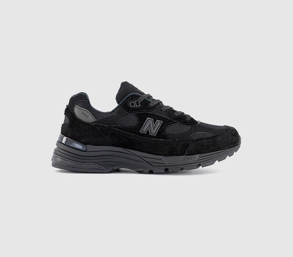 New Balance 992 Made in USA Trainers Triple Black