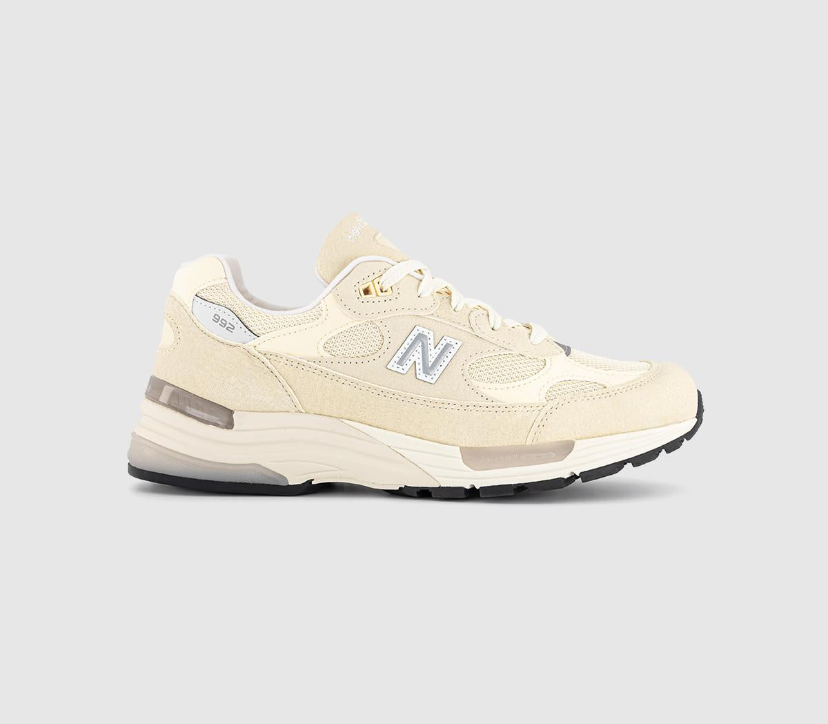  New Balance 992 ‘Made In The Usa’ Trainers Cream Uk Size 8