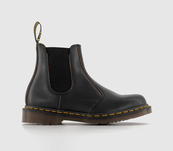 Mens Dr. Martens Vintage 2976 Chelsea Boots Black Quillon