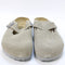 Womens BIRKENSTOCK Boston Clogs Stone Coin UK Size 4.5 EU37
