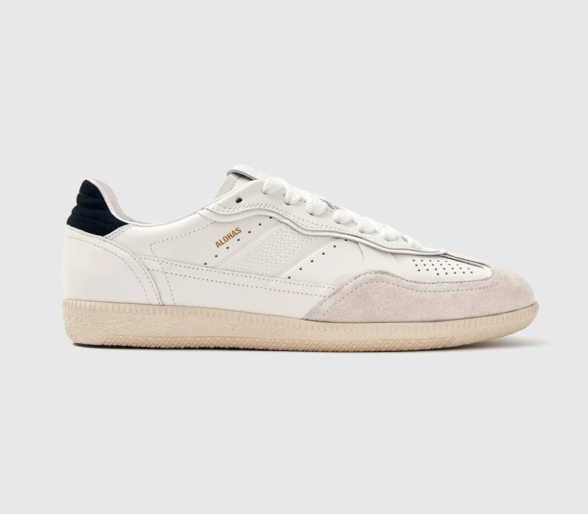 ALOHAS TB490 Rife Sneakers White Black UK Size 5