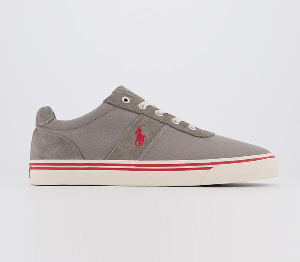 Ralph Lauren Hanford Sneaker Dark Grey Red Uk Size 7