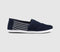 Mens TOMS Classic Alpargata Shoes Navy Nautical Stripe