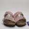 Womens BIRKENSTOCK Arizona Two Strap Sandals Pink Clay Suede UK Size 4.5 EU37