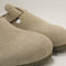 Mens BIRKENSTOCK Boston Clogs Faded Khaki Suede UK Size 9.5 EU44