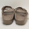 Womens BIRKENSTOCK Arizona Two Strap Sandals Gray Taupe Eva UK Size 7.5 EU41