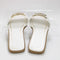 Womens OFFICE Sliders White Diamante UK Size 6