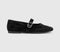 Womens Vagabond Shoemakers Jolin Mary Janes Black Suede UK Size 5