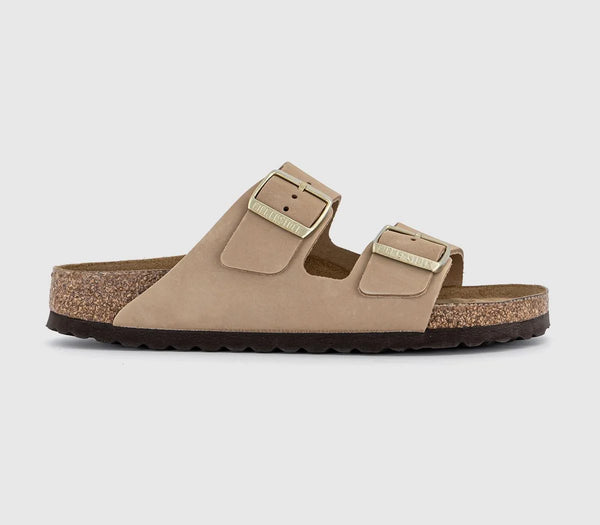Womens BIRKENSTOCK Arizona Two Strap Sandals Sandcastle UK Size 5.5 EU39