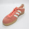 adidas Munchen Trainers Semi Flash Red Off White Gum UK Size 6