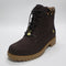 Womens Timberland Lyonsdale Boots Dark Brown Suede Animal UK Size 6