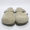 Womens BIRKENSTOCK Boston Clogs Faded Khaki UK Size 4.5 EU37