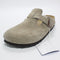 Womens BIRKENSTOCK Boston Clogs Taupe UK Size 5.5 EU39