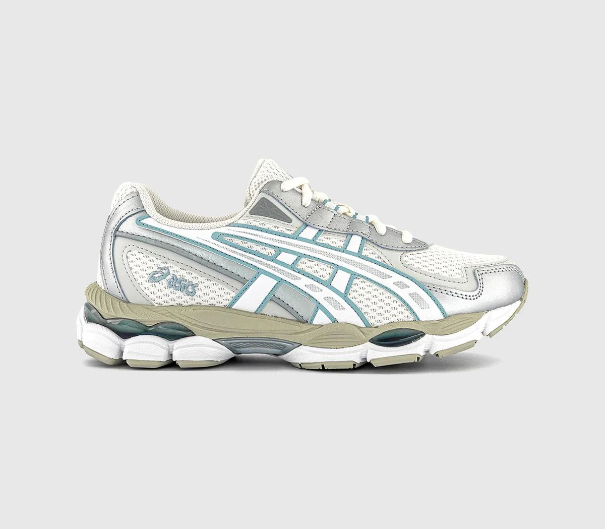 ASICS Gel-NYC 2055 Trainers Cream Dolphin Grey UK Size 5