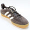 Odd sizes - Adidas Gazelle Indoor Trainers Aurora Coffee White Gum UK Sizes Right 5/Left 6