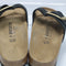 Womens BIRKENSTOCK Madrid Big Buckle Sandals Black Nubuck UK Size 7.5 EU41