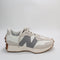 New Balance 327 Snow Grey Off White Grey Trainers UK Size 6.5