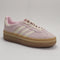 Adidas Gazelle Bold W Trainers Clear Pink Cream White Gold Metallic UK Size 5