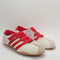 adidas Tokyo Mary Jane Trainers Cream White Red Gold Metallic UK Size 6