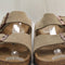Womens BIRKENSTOCK Arizona Two Strap Sandals Taupe Suede UK Size 5 EU38