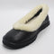 Womens UGG Zora Leather Ballet Flats Black UK Size 6