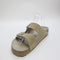 Mens BIRKENSTOCK Arizona Two Strap Sandals Suede Faded Khaki Sfb UK Size 8 EU42